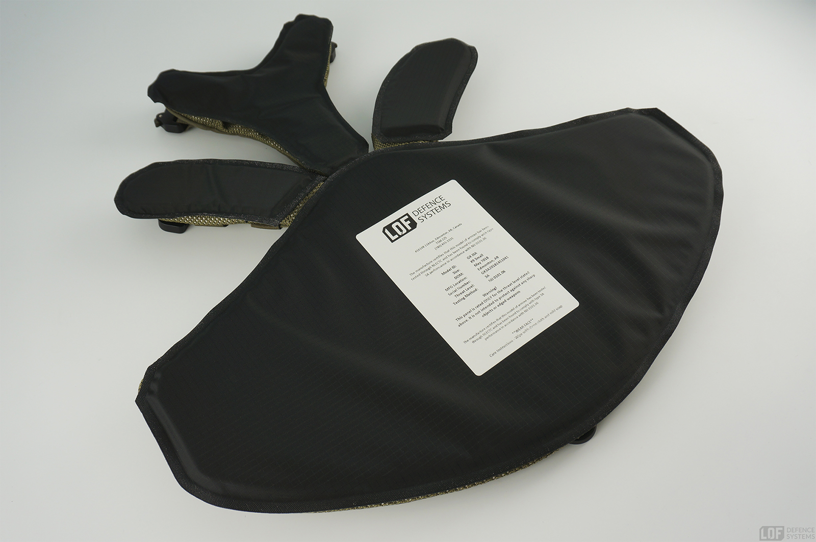 Tactical Armoured K9 Vest Lightweight and Mobile